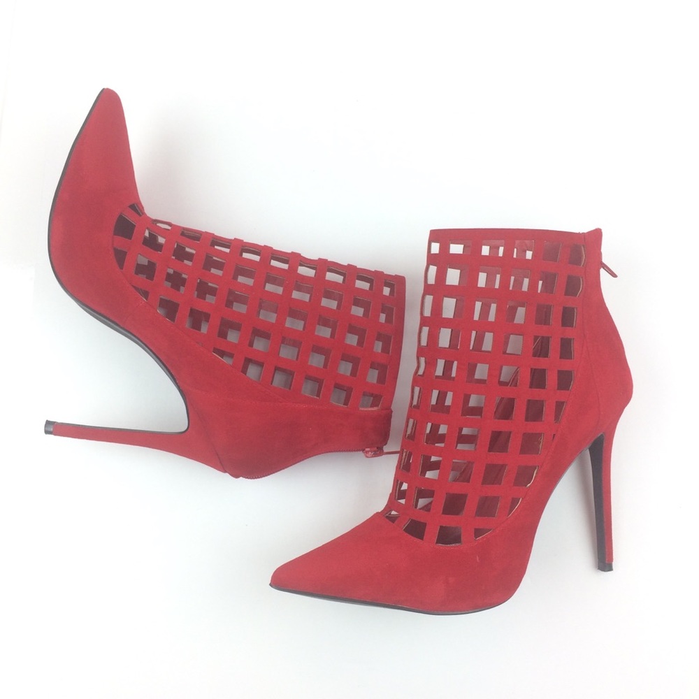 Shoedazzle | Zerlee Caged Bootie